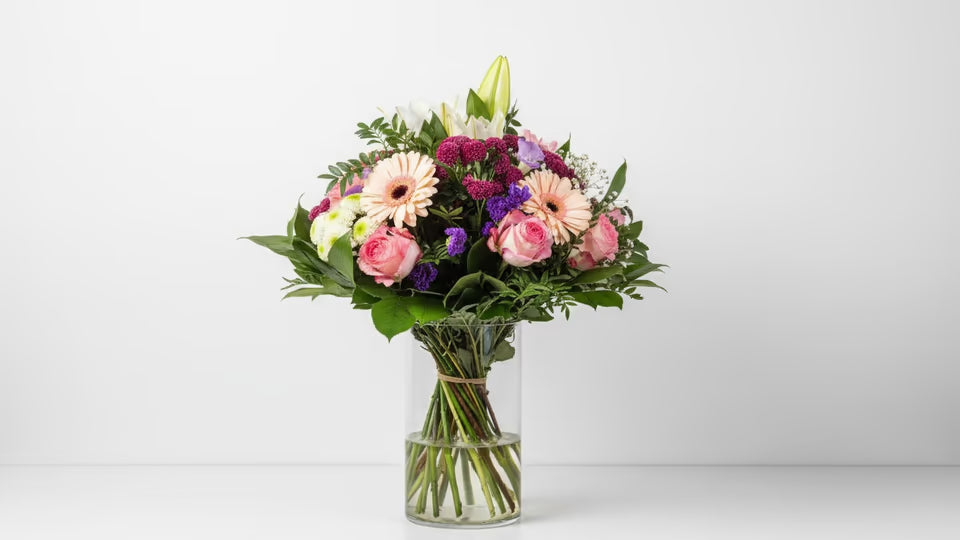 Farbenfroher Blumenstrauß