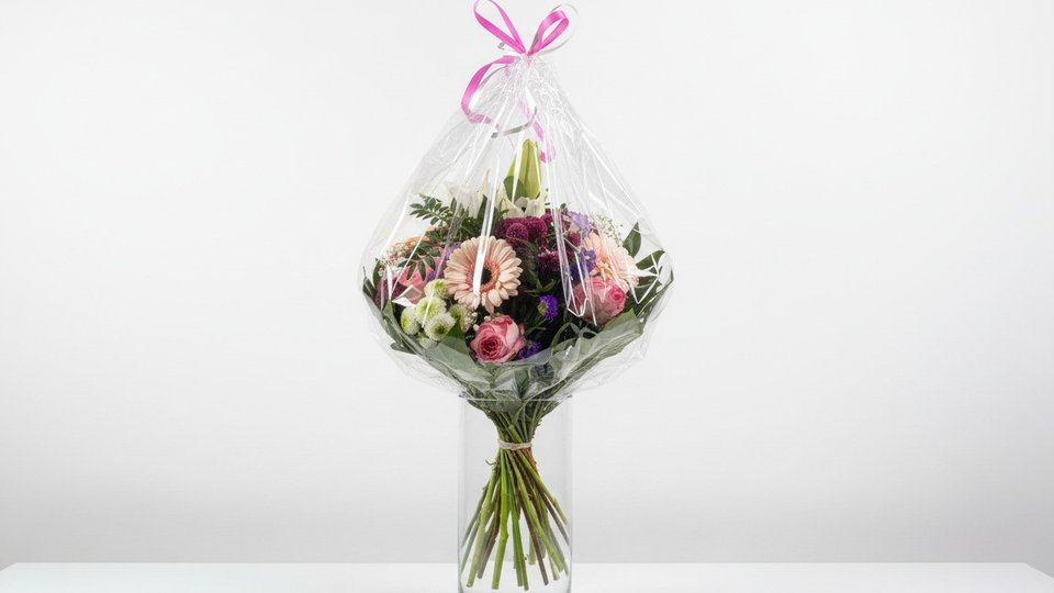 Farbenfroher Blumenstrauß