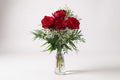 Rosenstrauß mit 5 roten Rosen 🌹