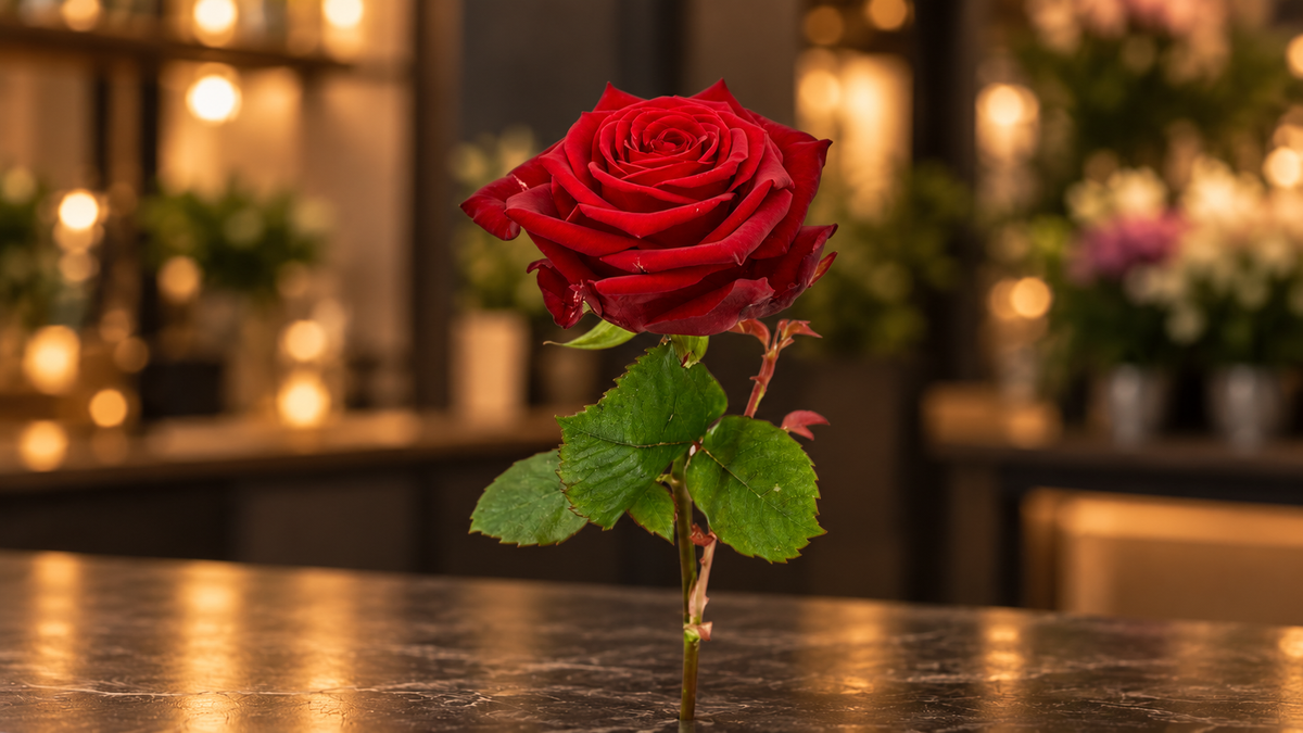 Rote Rose – Klassische Schnittblume